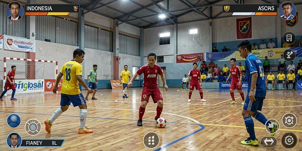 Fitur interaksi sosial yang membuat permainan lebih seru.