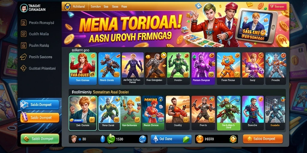 Fitur interaktif yang memperkaya pengalaman bermain.