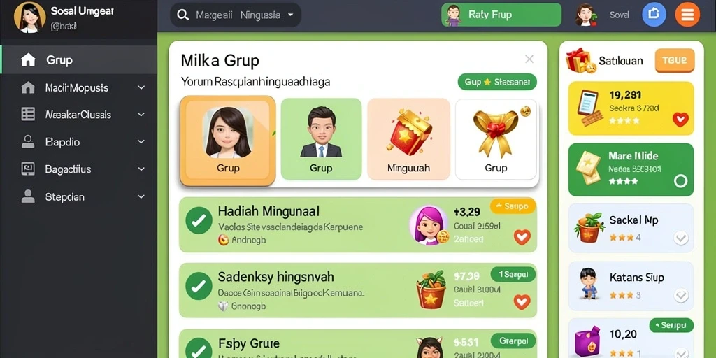 Tampilan misi yang menantang dan menarik untuk diselesaikan.