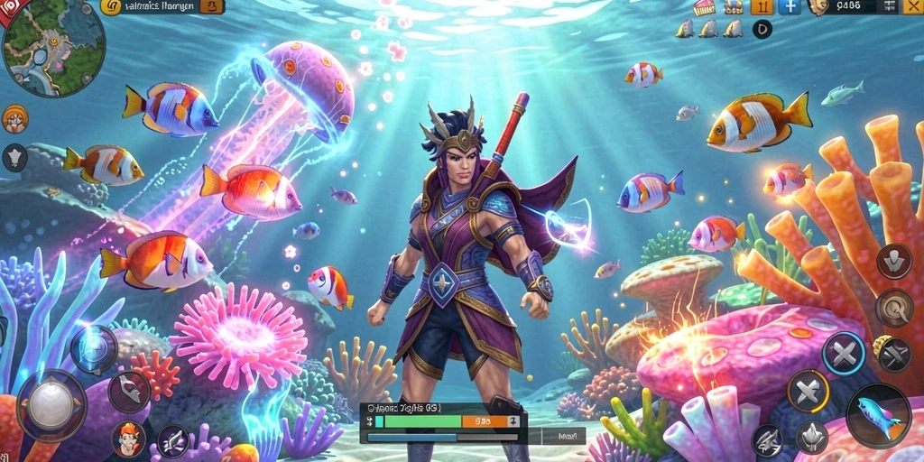 Karakter unik dengan kemampuan menarik dalam game.