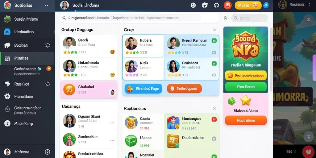 Screenshot menampilkan berbagai pilihan slot yang tersedia.