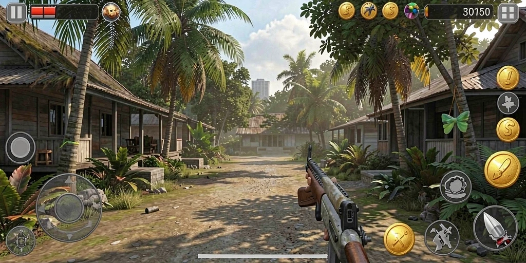 Level petualangan yang menarik dan penuh tantangan.