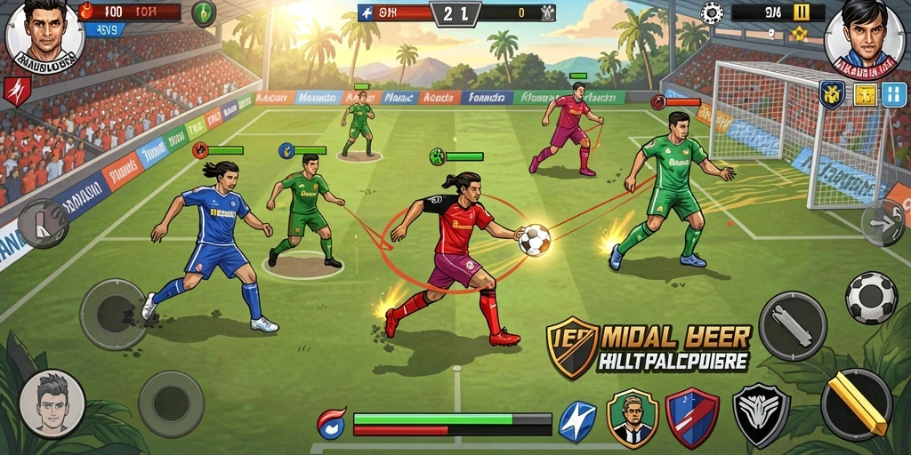 Misi beragam untuk mengasah keterampilan bermain.